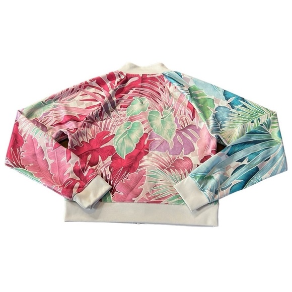 NIKE WOMEN’S COLORFUL TROPICAL ZIPPERED ATHLETIC JACKET SIZE XS - Picture 10 of 10